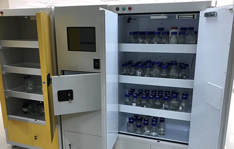 RFID Smart Reagent Management Cabinet